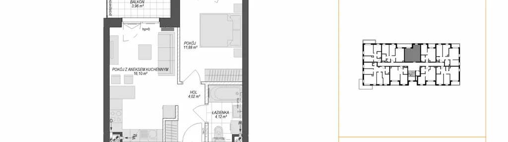 Mieszkanie w inwestycji: Konstelacja etap VII