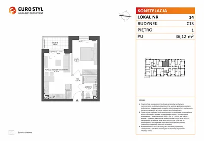 Mieszkanie w inwestycji: Konstelacja etap VII
