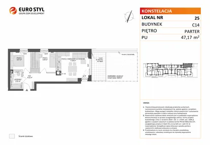 Mieszkanie w inwestycji: Konstelacja etap VII
