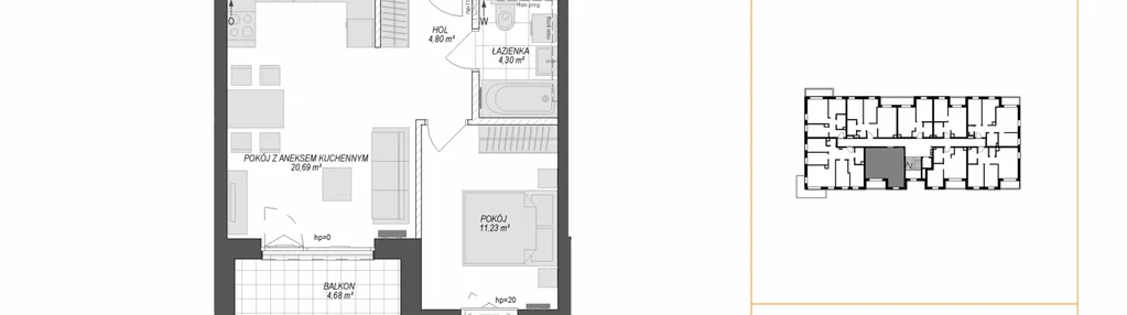 Mieszkanie w inwestycji: Konstelacja etap VII