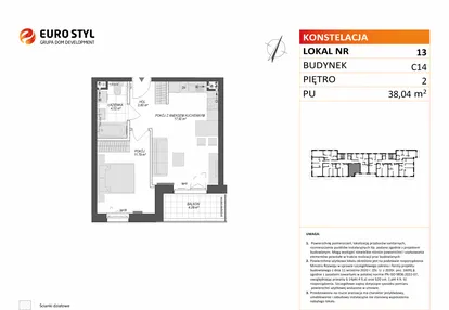 Mieszkanie w inwestycji: Konstelacja etap VII
