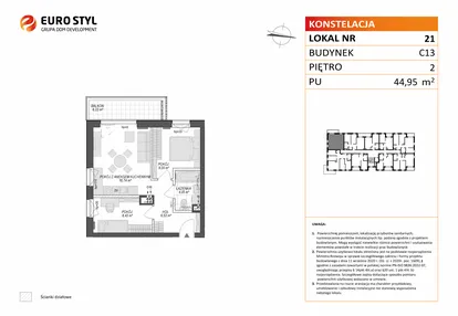 Mieszkanie w inwestycji: Konstelacja etap VII