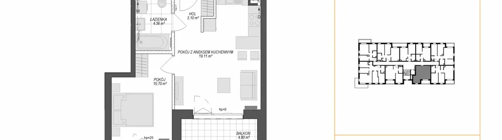 Mieszkanie w inwestycji: Konstelacja etap VII
