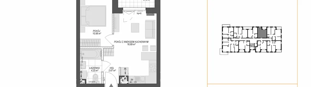 Mieszkanie w inwestycji: Konstelacja etap VII