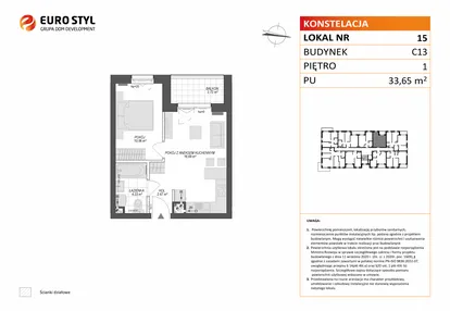 Mieszkanie w inwestycji: Konstelacja etap VII