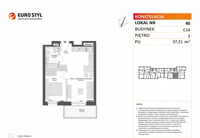 Mieszkanie w inwestycji: Konstelacja etap VII