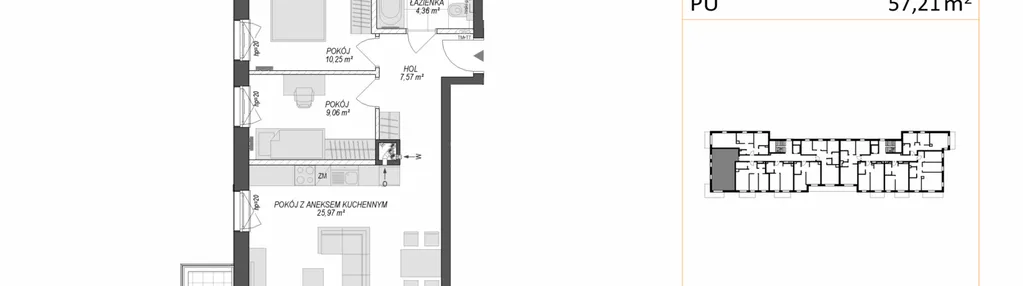 Mieszkanie w inwestycji: Konstelacja etap VII