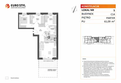 Mieszkanie w inwestycji: Konstelacja etap VII