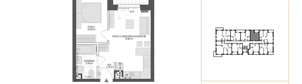 Mieszkanie w inwestycji: Konstelacja etap VII