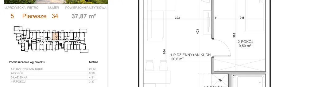 Mieszkanie w inwestycji: Avia III