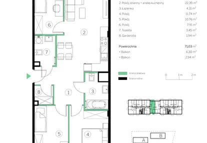 Mieszkanie w inwestycji: Judyma Park
