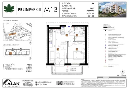 Mieszkanie w inwestycji: Felin Park budynek B4