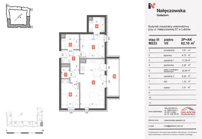 Mieszkanie w inwestycji: Nałęczowska etap III