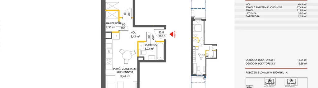 Mieszkanie w inwestycji: Piastova Osada 2
