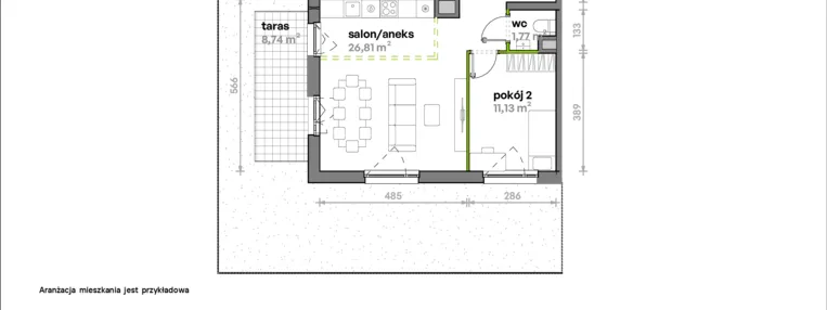 Mieszkanie w inwestycji: Sosnowa Vita