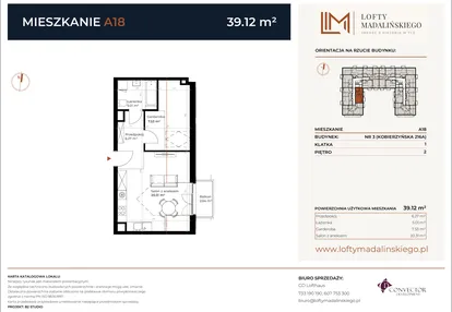 Mieszkanie w inwestycji: Lofty Madalińskiego