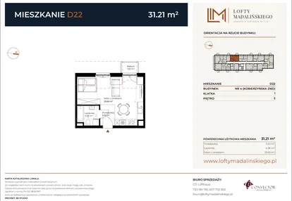 Mieszkanie w inwestycji: Lofty Madalińskiego