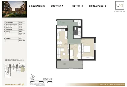Mieszkanie w inwestycji: Urocza 10