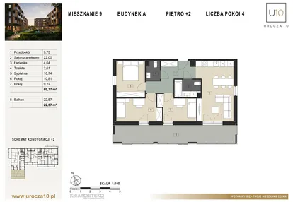 Mieszkanie w inwestycji: Urocza 10