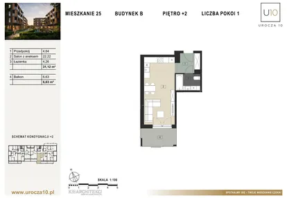 Mieszkanie w inwestycji: Urocza 10