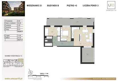Mieszkanie w inwestycji: Urocza 10