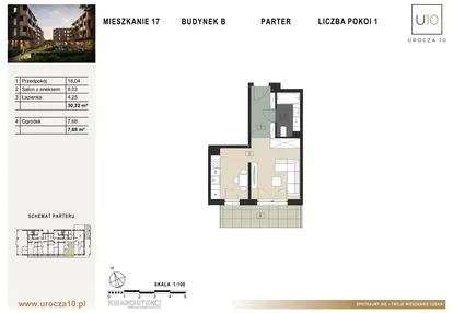 Mieszkanie w inwestycji: Urocza 10