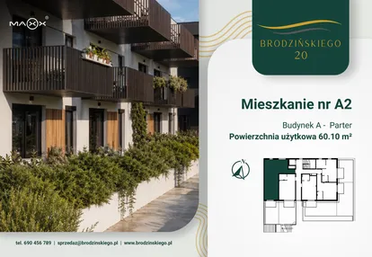 Mieszkanie w inwestycji: Brodzińskiego 20