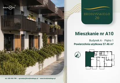 Mieszkanie w inwestycji: Brodzińskiego 20
