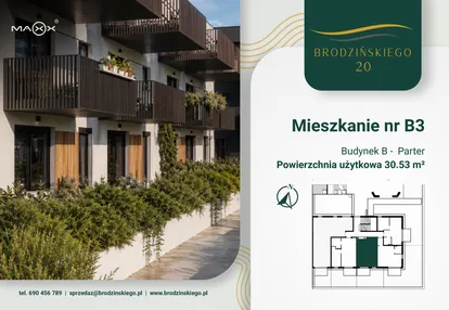 Mieszkanie w inwestycji: Brodzińskiego 20