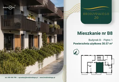 Mieszkanie w inwestycji: Brodzińskiego 20