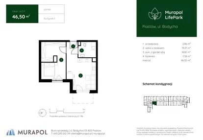 Mieszkanie w inwestycji: Murapol LifePark