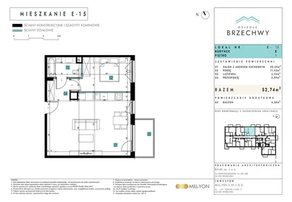 Mieszkanie w inwestycji: Osiedle Brzechwy I