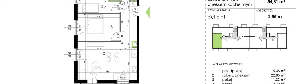 Mieszkanie w inwestycji: Snopków Park bud. B11 i B12