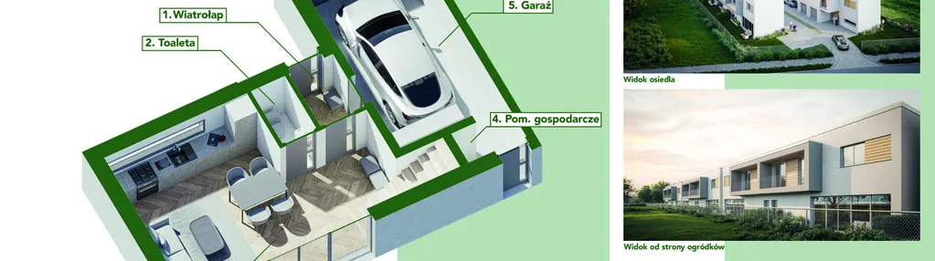 Dom w inwestycji: Zakątek Krasickiego