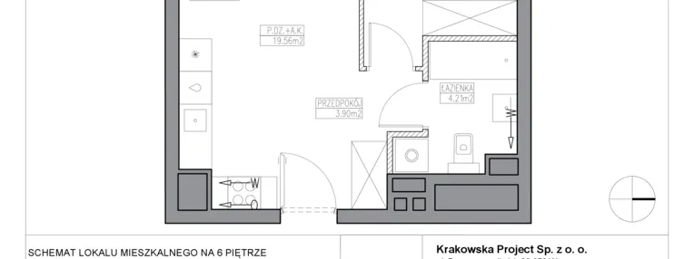 Mieszkanie w inwestycji: Apartamenty Krakowska etap V