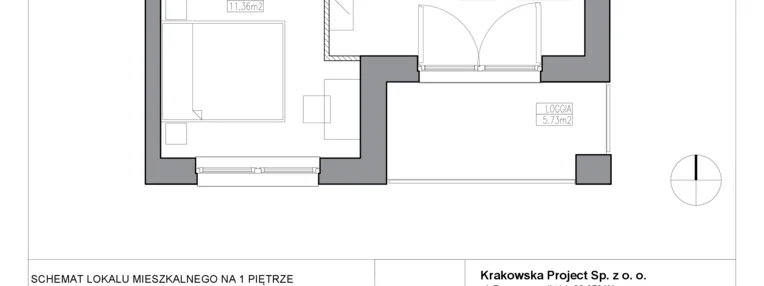 Mieszkanie w inwestycji: Apartamenty Krakowska etap V
