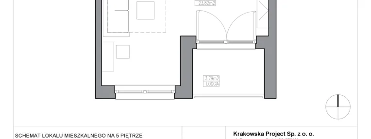 Mieszkanie w inwestycji: Apartamenty Krakowska etap V