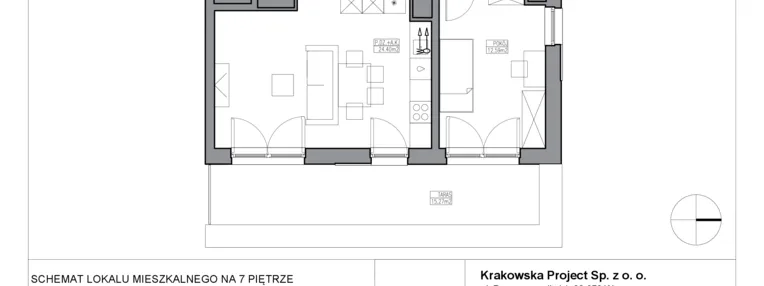 Mieszkanie w inwestycji: Apartamenty Krakowska etap V
