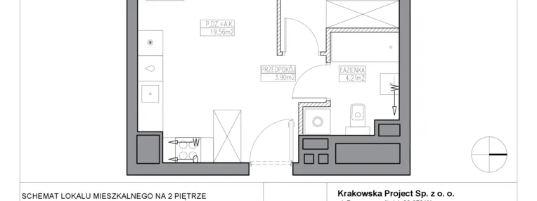 Mieszkanie w inwestycji: Apartamenty Krakowska etap V