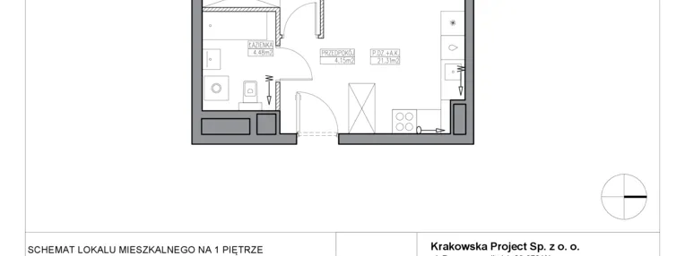 Mieszkanie w inwestycji: Apartamenty Krakowska etap V