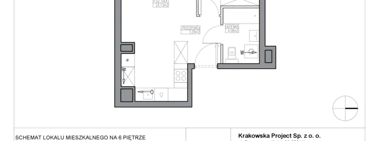 Mieszkanie w inwestycji: Apartamenty Krakowska etap V