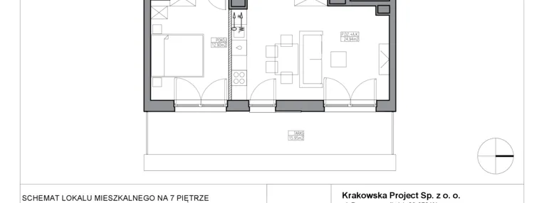 Mieszkanie w inwestycji: Apartamenty Krakowska etap V