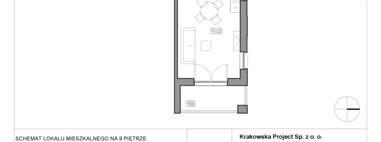 Mieszkanie w inwestycji: Apartamenty Krakowska etap V