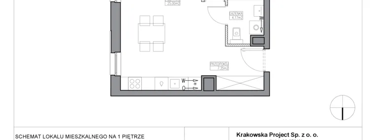 Mieszkanie w inwestycji: Apartamenty Krakowska etap V