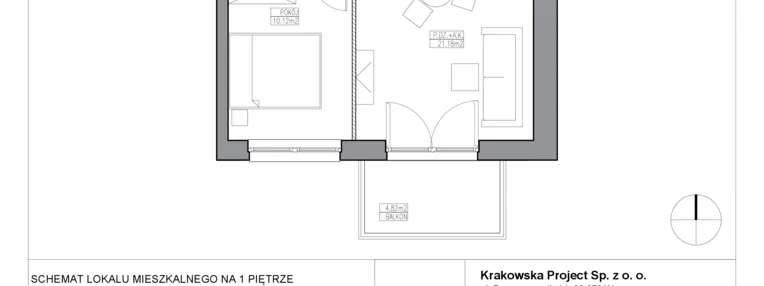 Mieszkanie w inwestycji: Apartamenty Krakowska etap V