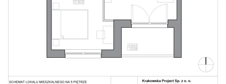 Mieszkanie w inwestycji: Apartamenty Krakowska etap V
