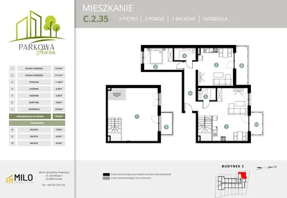 Mieszkanie w inwestycji: Parkowa Aura