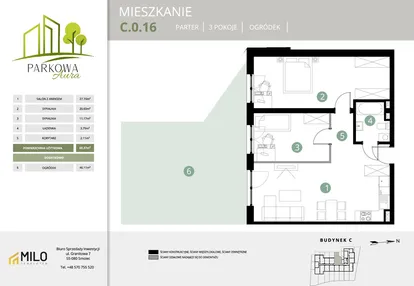 Mieszkanie w inwestycji: Parkowa Aura