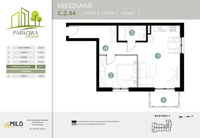 Mieszkanie w inwestycji: Parkowa Aura