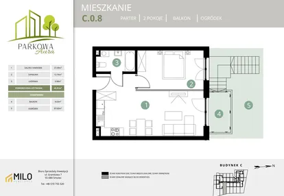 Mieszkanie w inwestycji: Parkowa Aura